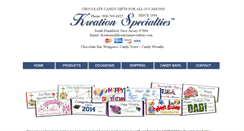Desktop Screenshot of kreationspecialties.com