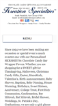 Mobile Screenshot of kreationspecialties.com